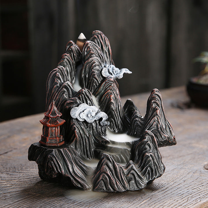 Decorative Waterfall Incense Fountain