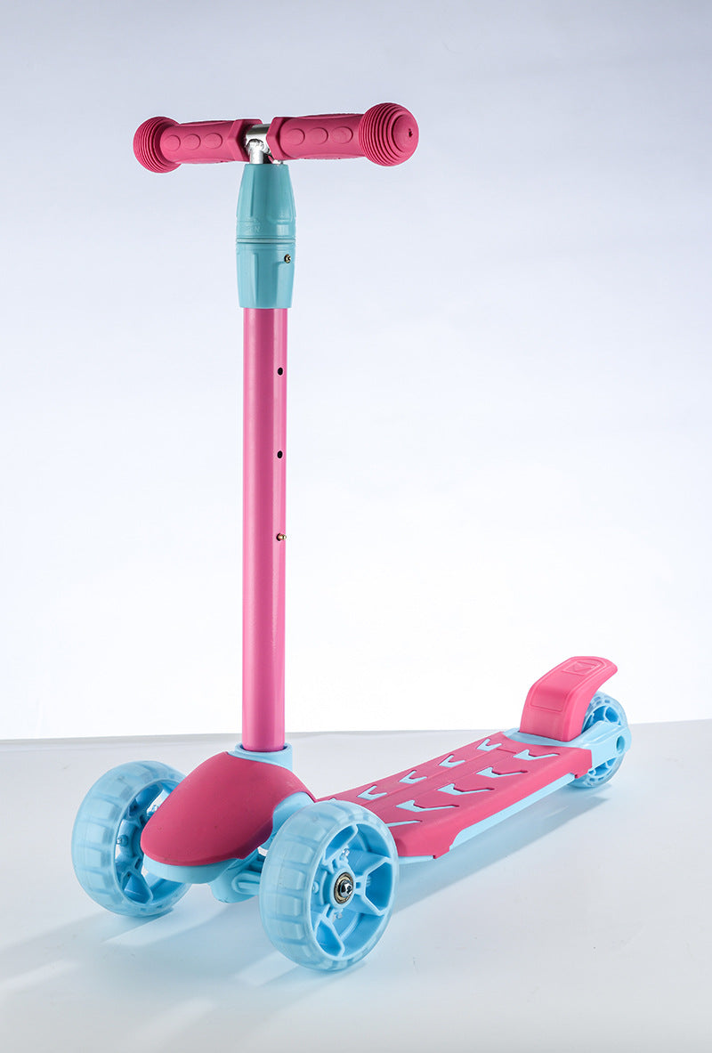 Three-Wheel Safety Kick Scooter Bowlift