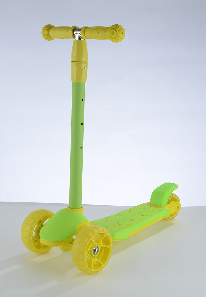 Three-Wheel Safety Kick Scooter Bowlift