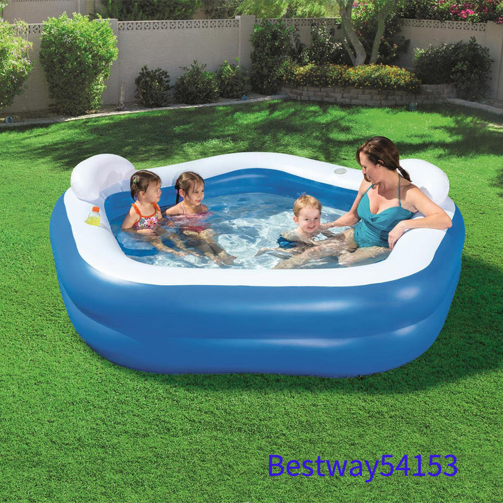Ladies Inflatable Lounge Bathtub with Integrated Lounge Areas Bowlift