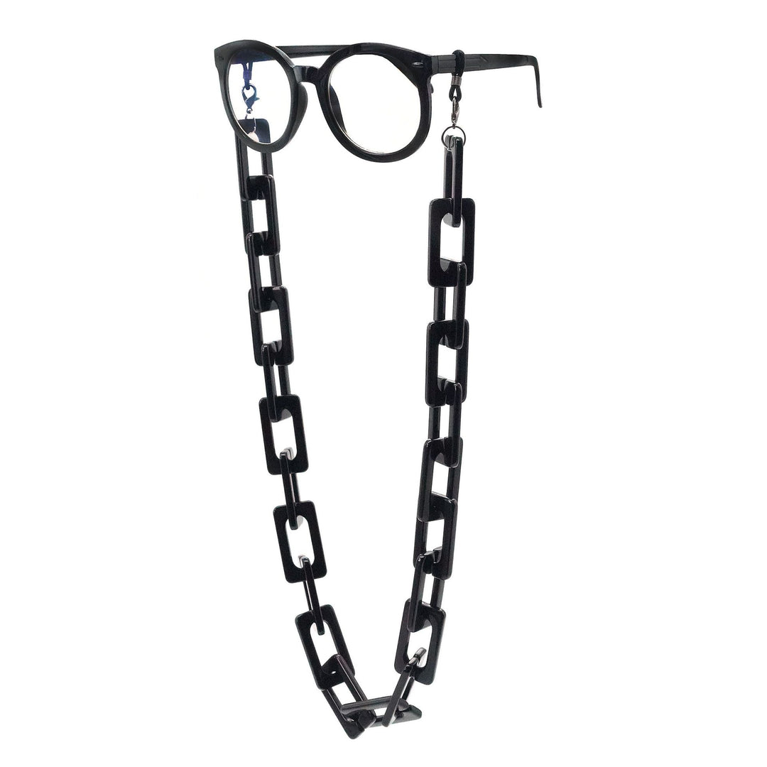 Bold Geometric Eyewear Chain Bowlift