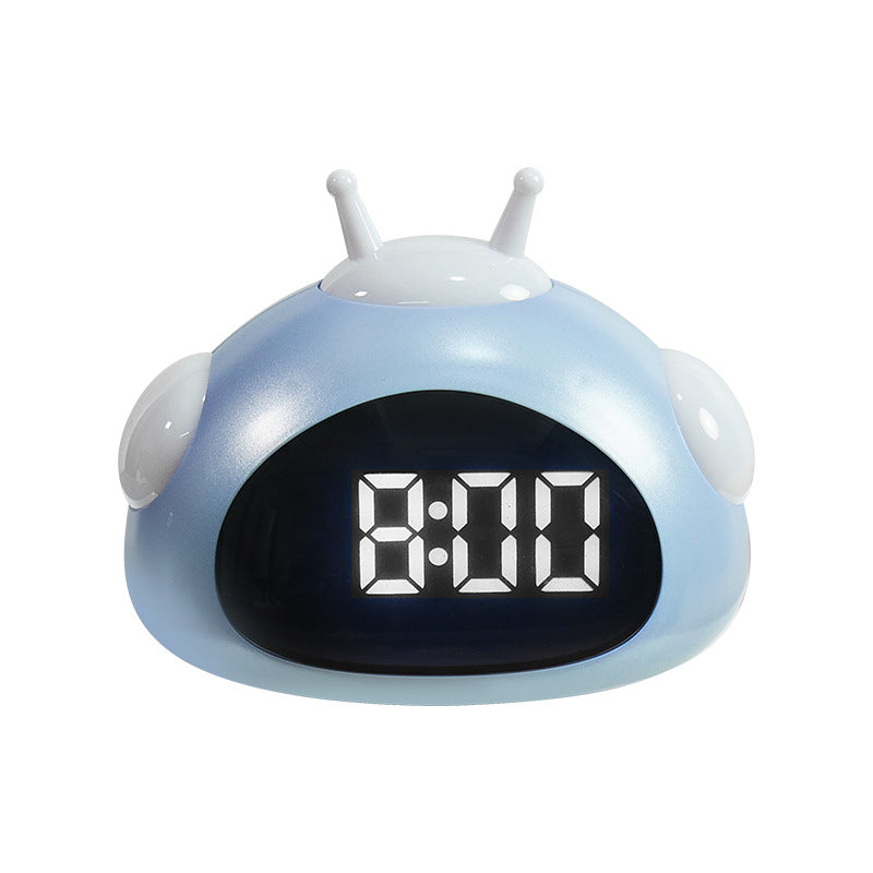 Digital alarm clock with LED display and slim design Bowlift