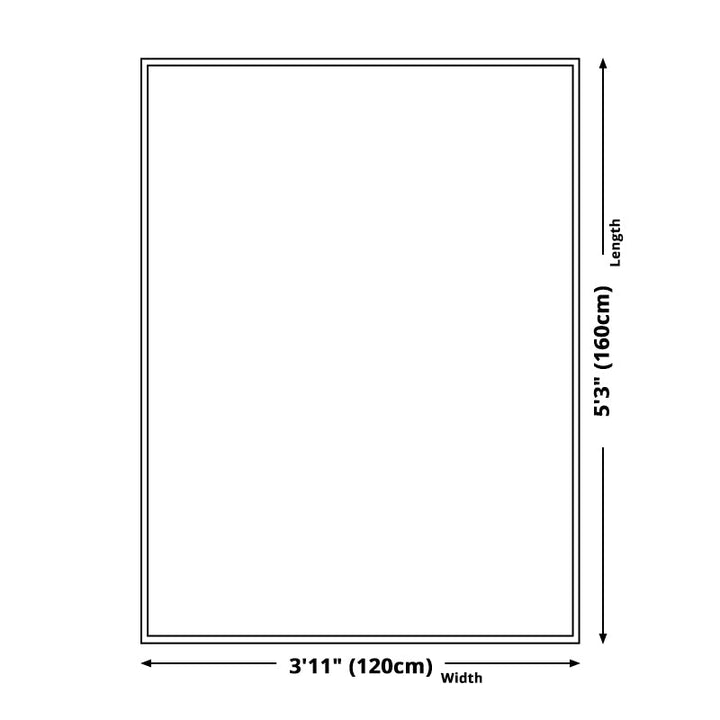 Orange contemporary carpet polyester abstract ombre carpet with flowers washable carpet for the bedroom | Bowlift