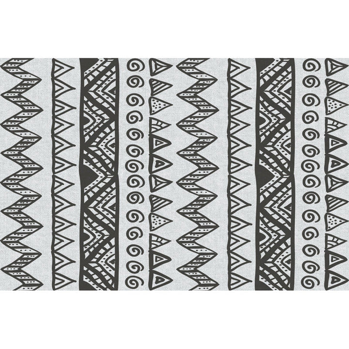 BowLift | Americana Southwestern Rug in gray triangle diamond pattern rug polyester pet-friendly rug for home decoration