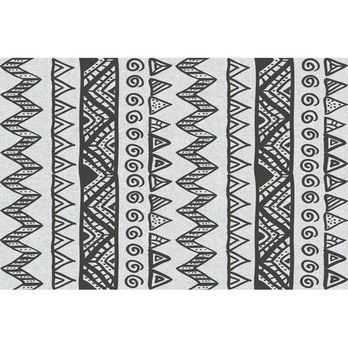 Americana Southwestern rug in gray triangle-diamond pattern rug polyester pet-friendly rug for home decor | Bowlift