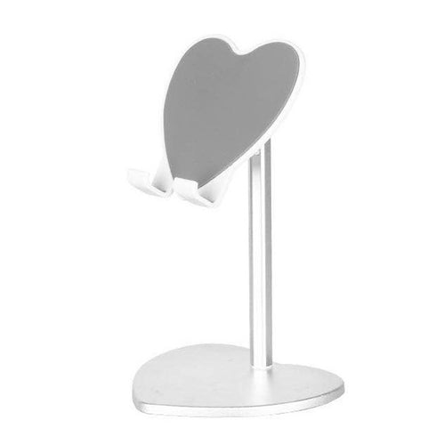 Adjustable Heart-Shaped Desktop Phone Stand Bowlift