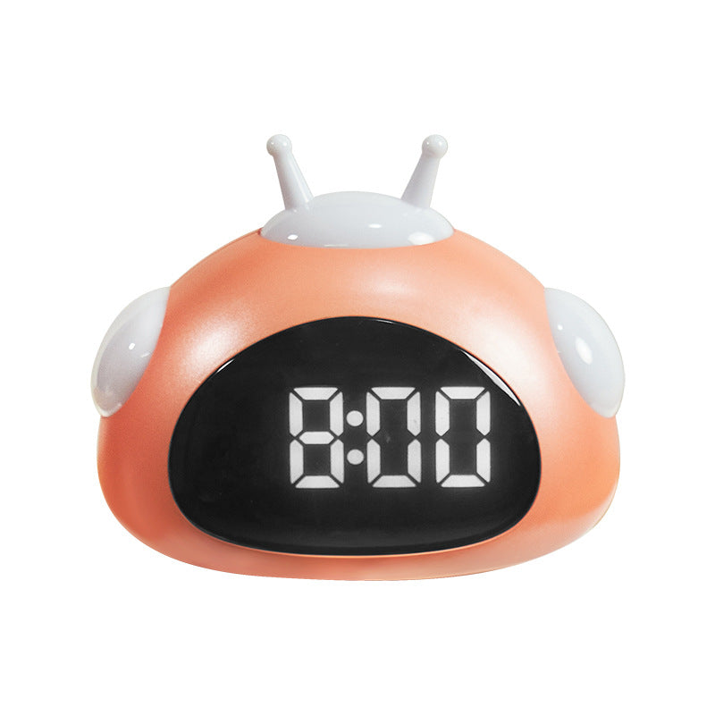 Digital alarm clock with LED display and slim design Bowlift