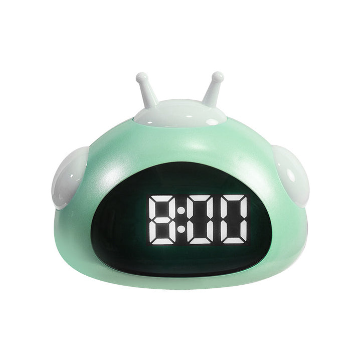 Digital alarm clock with LED display and slim design Bowlift