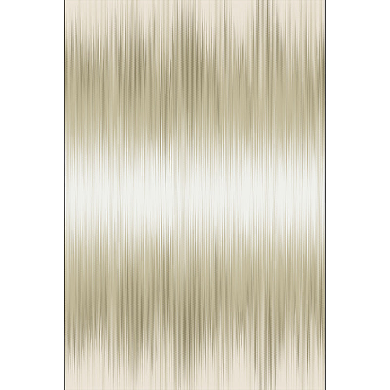 Nordic Modern Rug in Ivory Abstract Stripe Pattern Rug Polyester Machine Washable Rug for Home Decoration | Bowlift