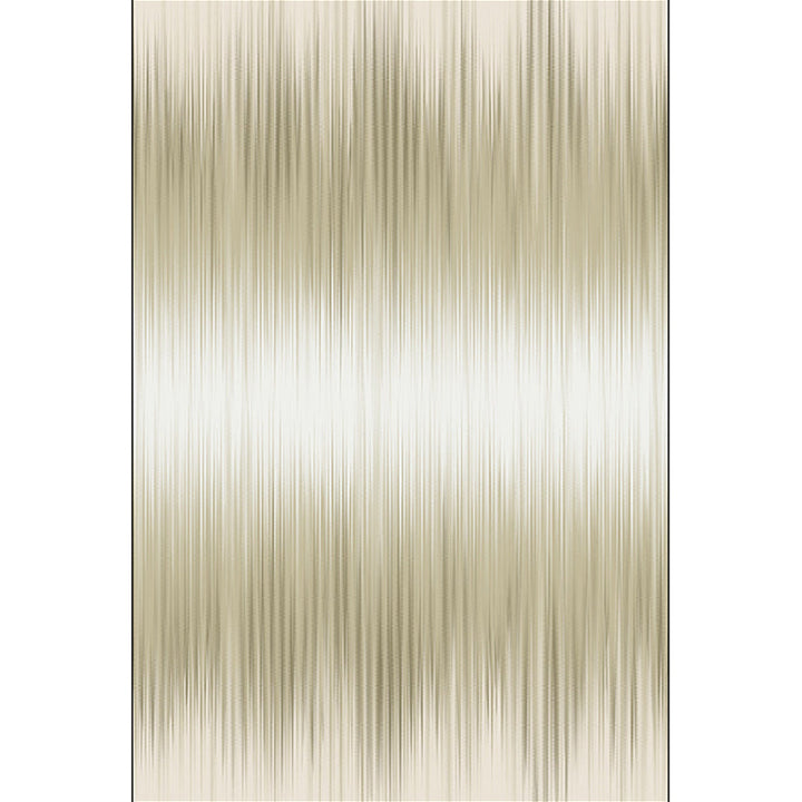 Nordic Modern Rug in Ivory Abstract Stripe Pattern Rug Polyester Machine Washable Rug for Home Decoration | Bowlift
