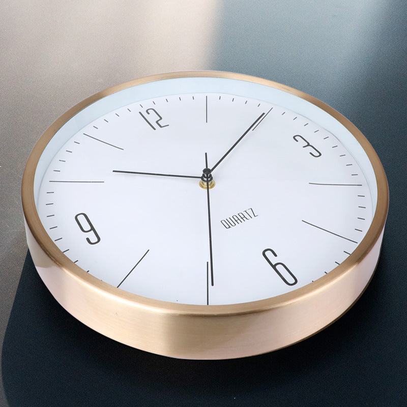 Wall clock in modern design Bowlift