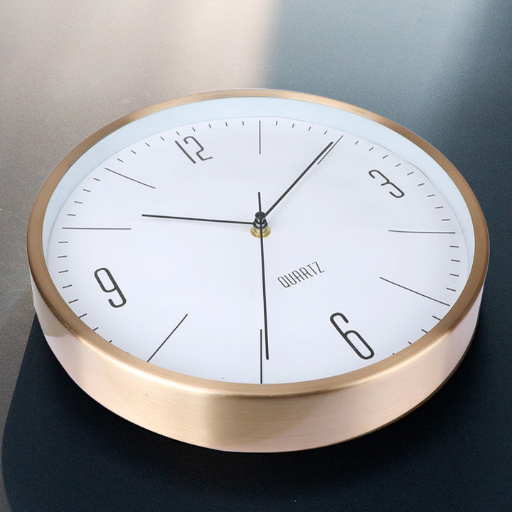 Wall clock in modern design Bowlift