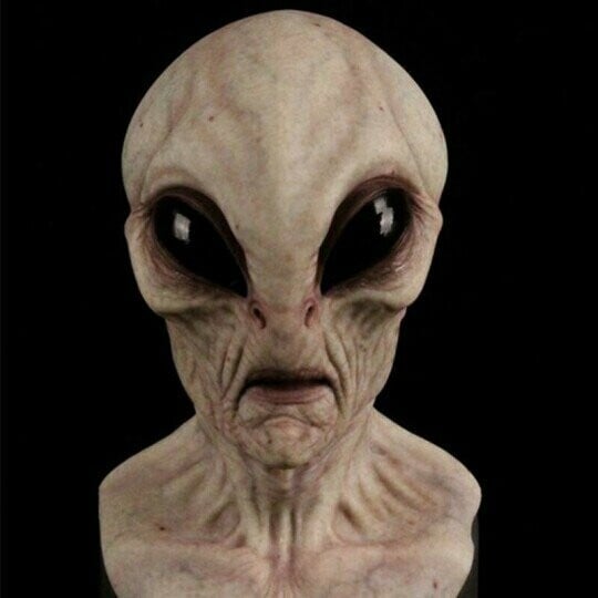 Alien-Mask | Realistic Halloween Costume Accessories | Bowlift