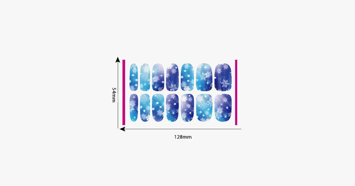 BowLift | Christmas Nail Stickers - Snowflakes