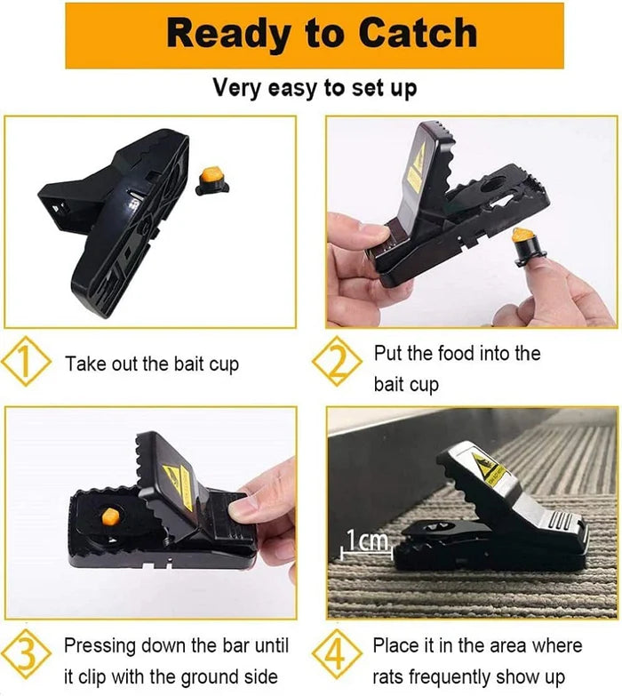 BowLift | Heavy Duty Mouse Trap (6 pcs)