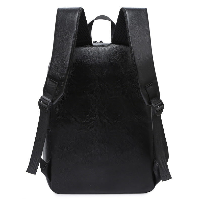Stylish Leather Laptop Backpack Bowlift