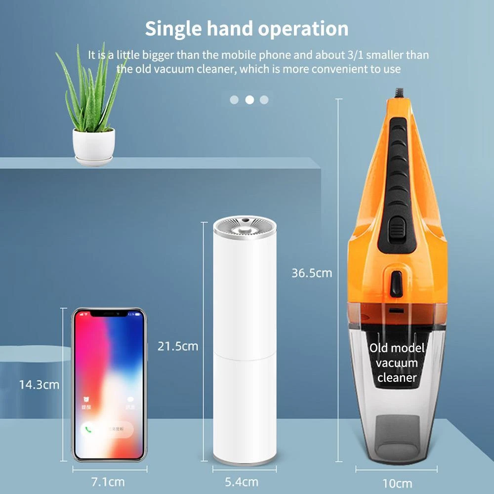 Handheld Auto Vacuum Cleaner | Bowlift