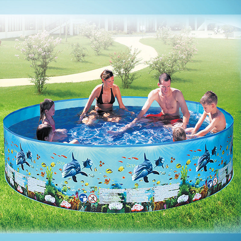 Unisex inflatable children's swimming pool Bowlift
