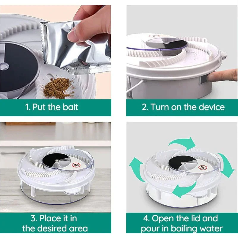 BowLift | USB Silent Fly Trap