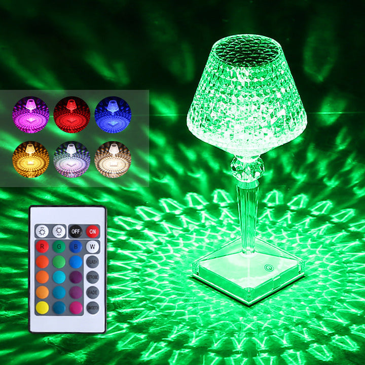 BowLift | Crystal table lamp