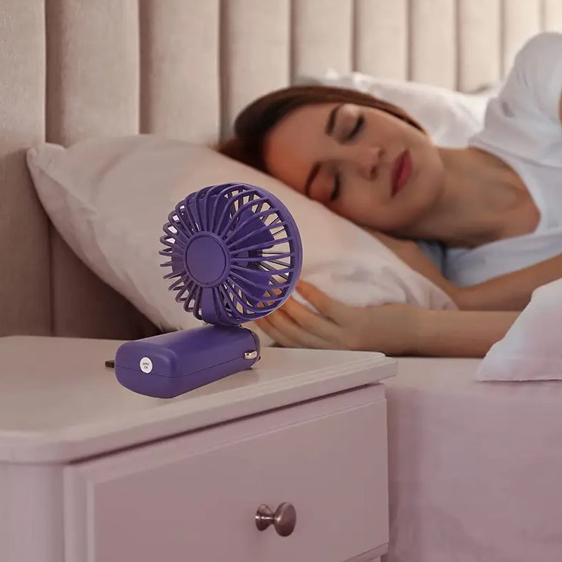 Portable electric hand fan | Bowlift