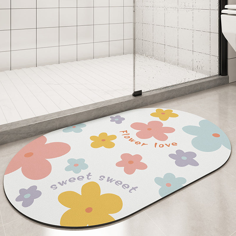 Cute Cartoon Bathroom Super Absorbent Quick Dry Mat | Bowlift