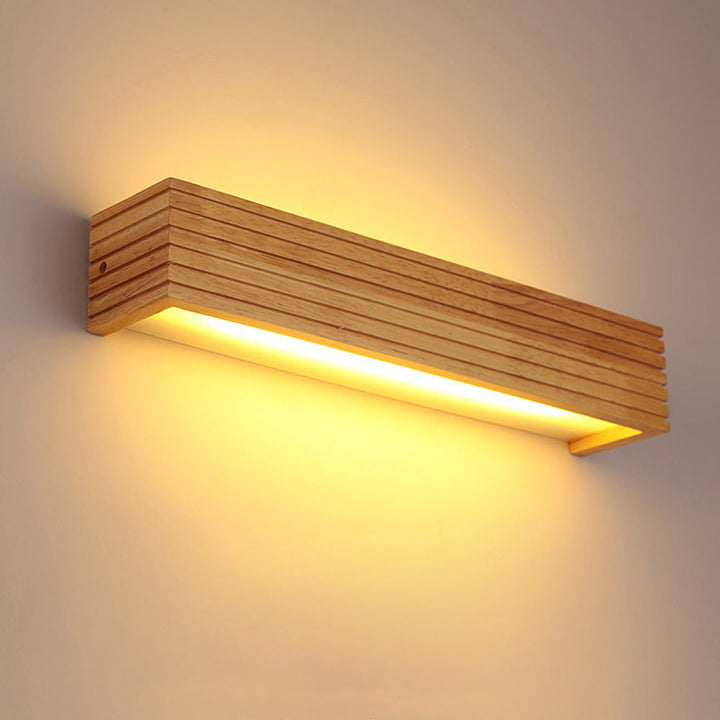 BowLift | Wall Light Modern Wood LED Fixture