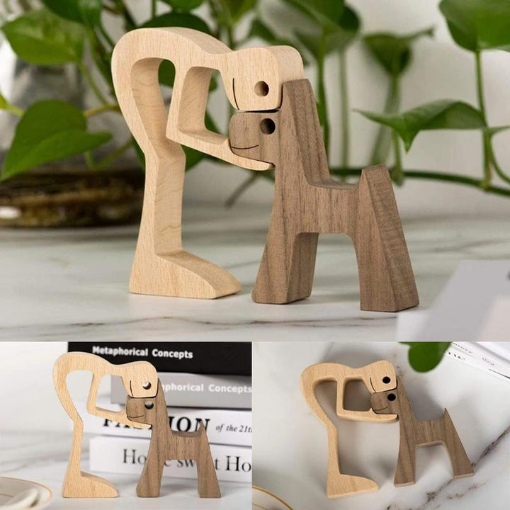 BowLift | Animal Lover Wooden Sculpture Table Decoration