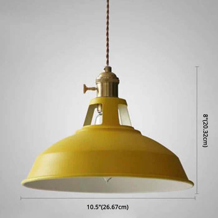 BowLift | Industrial Retro Hanging Lamp - IronGlow