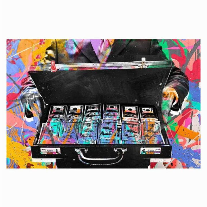 Street Art Pop Graffiti - Canvas Wall Art Painting | Bowlift
