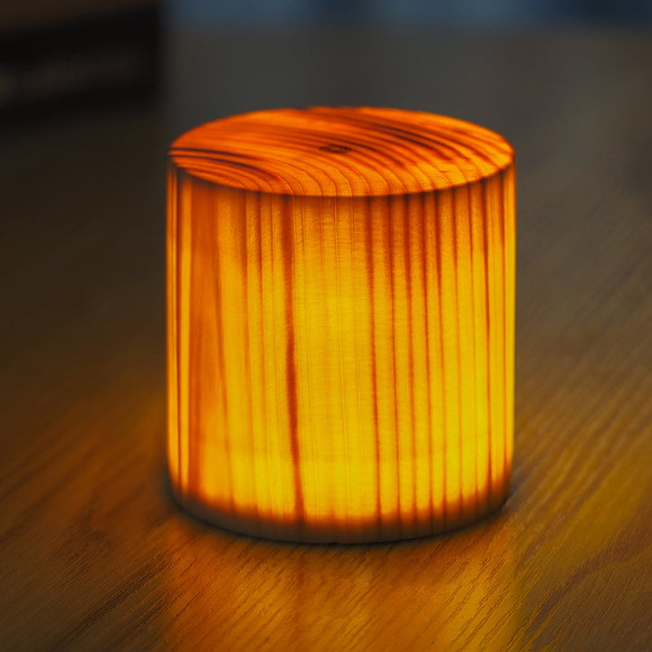 BowLift | LumiWood – LED table lamp with battery and touch control