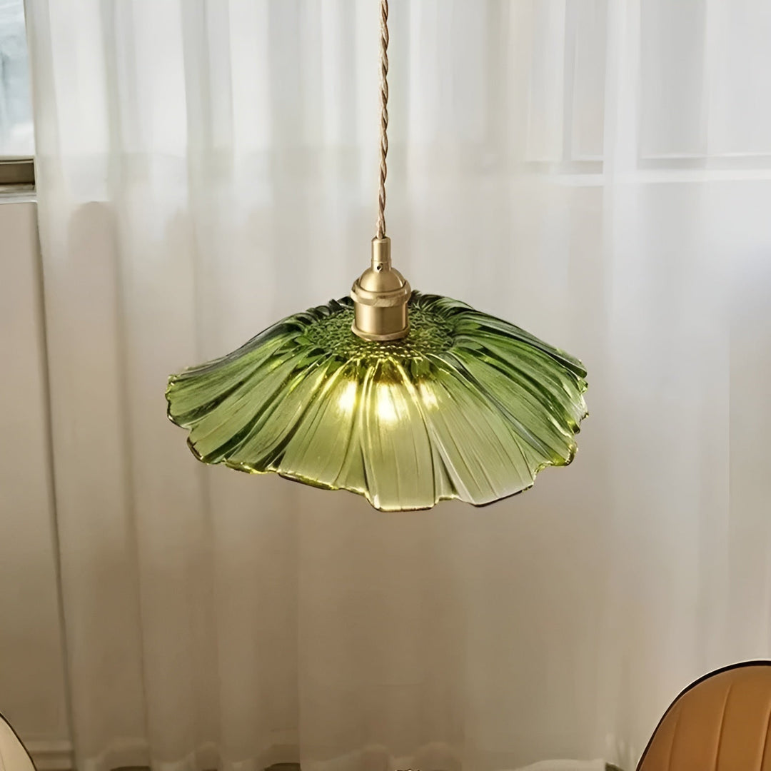 Hanging lamp with floral motif – Warm light & stylish design | For your home | Bowlift