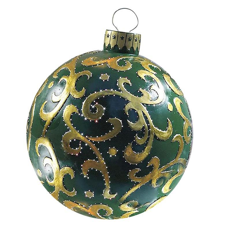 BowLift | Inflatable Christmas Ball Outdoor Decorated