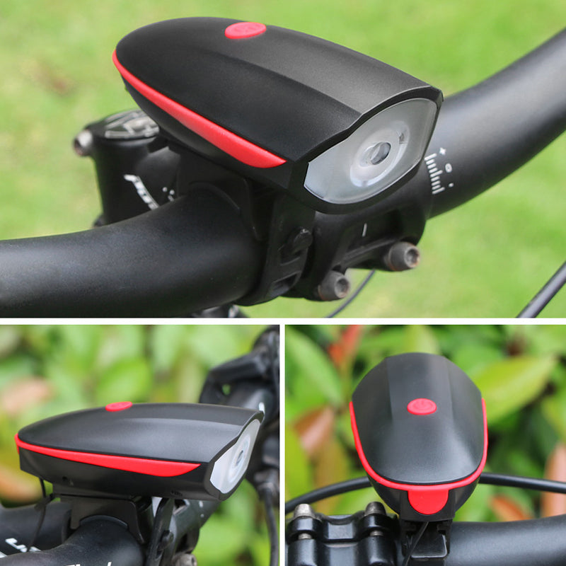 USB-rechargeable mountain bike headlight | Bowlift