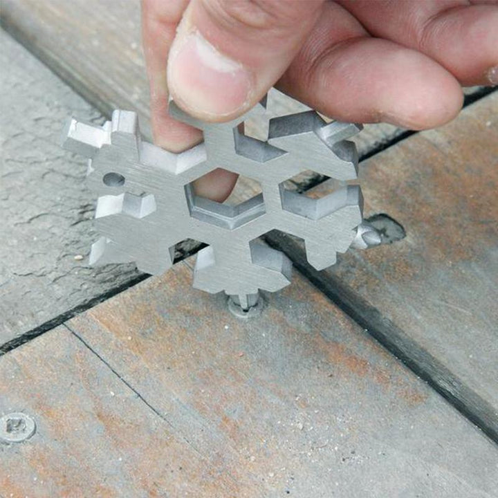 Pre-Christmas sale 18-in-1 stainless steel snowflake multi-tool | Bowlift