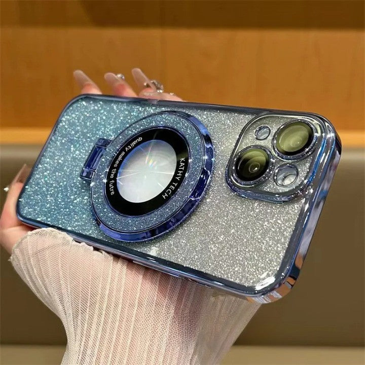 BowLift | Glitter Magnetic Ring Stand Phone Case