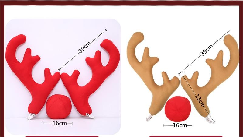 BowLift | Funny Christmas  Car Antlers Decoration