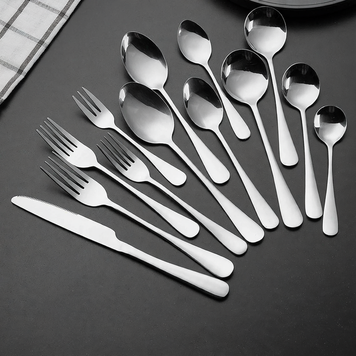 Stainless steel cutlery, 410 steel, various parts
