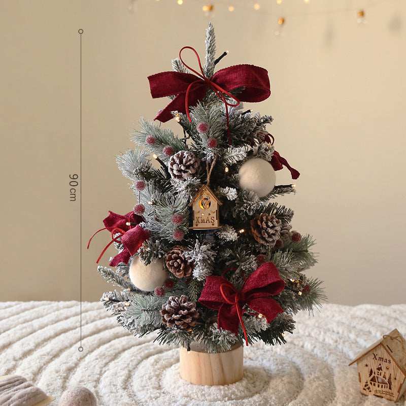Decorative table Christmas tree figure