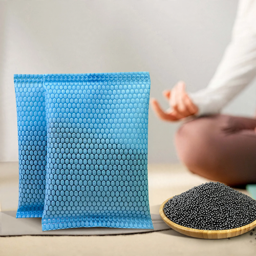 Activated carbon bags with nanominerals for air purification