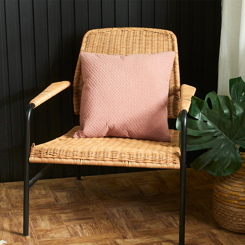 Textured Decorative Throw Pillow