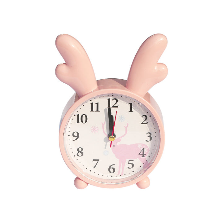 Playful alarm clock with antler design Bowlift