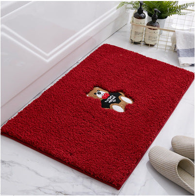 Cute Animal Pattern Bath Rug Bowlift