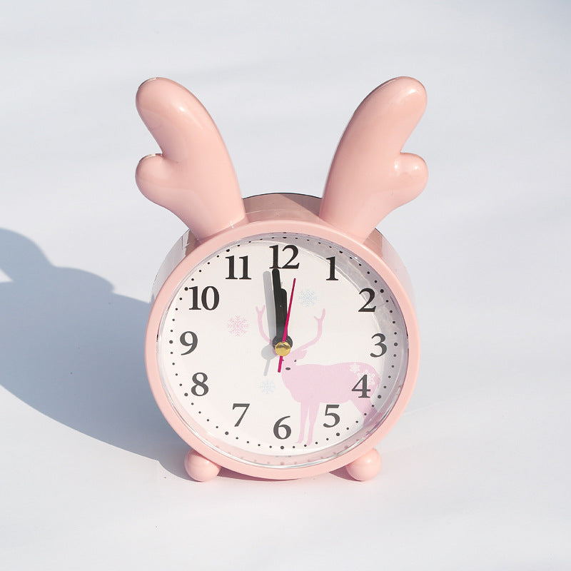 Playful alarm clock with antler design Bowlift