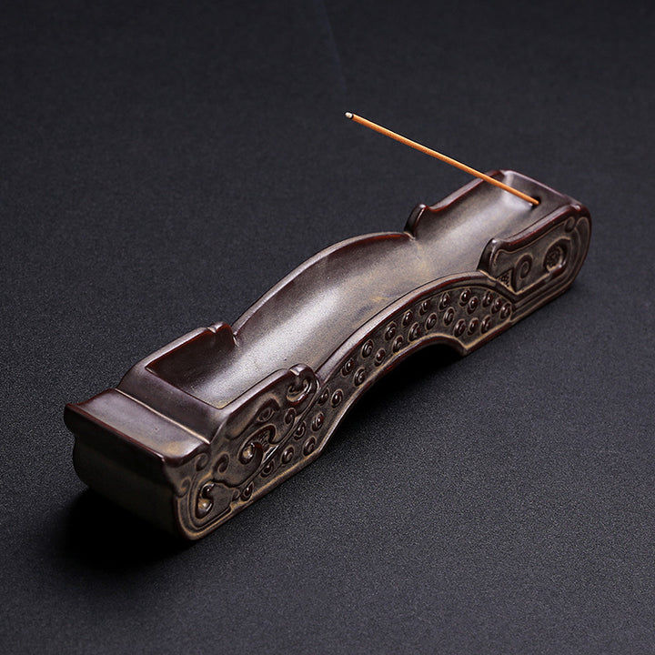 Elegant Decorative Dragon-Themed Incense Holder