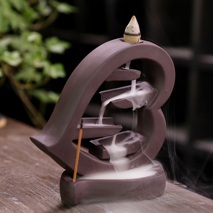 Waterfall Theme Incense Burner