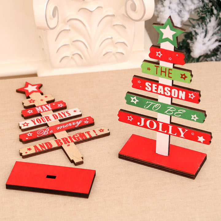 Decorative Christmas Tree Sign Bowlift