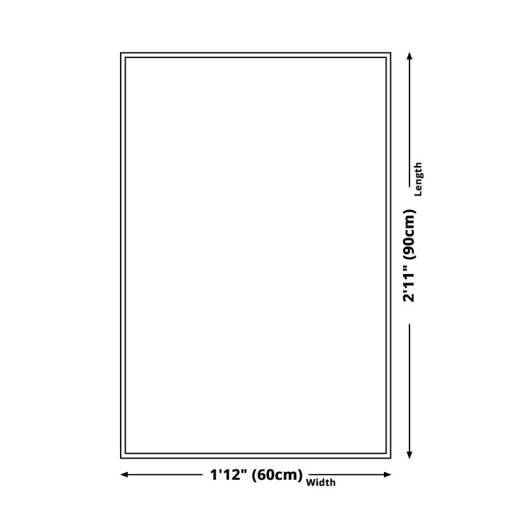 BowLift | Unique Children's Carpet in Blue Educational Ludo Pattern Carpet Polyester Stain Resistant Rug for Nursery