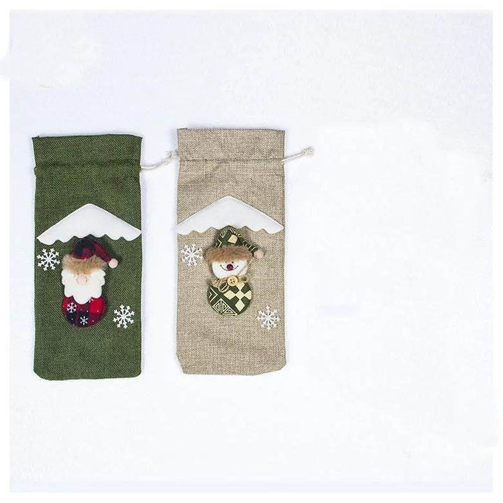 BowLift | Christmas Decorations Christmas Wine Bottle Socks
