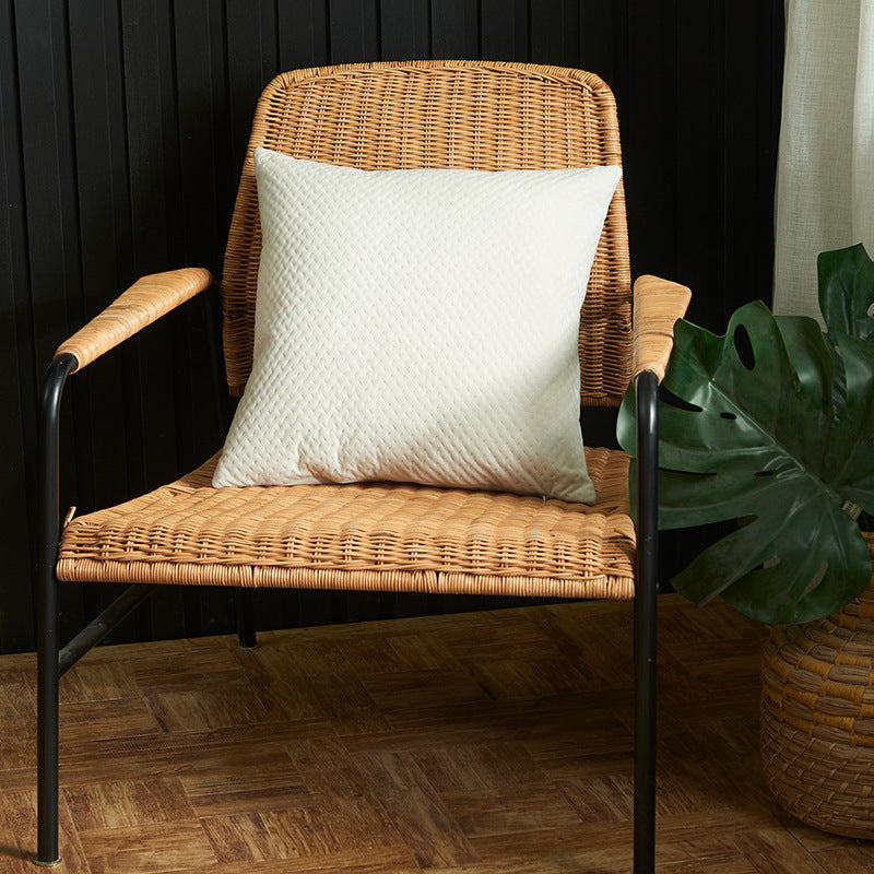 Textured Decorative Throw Pillow